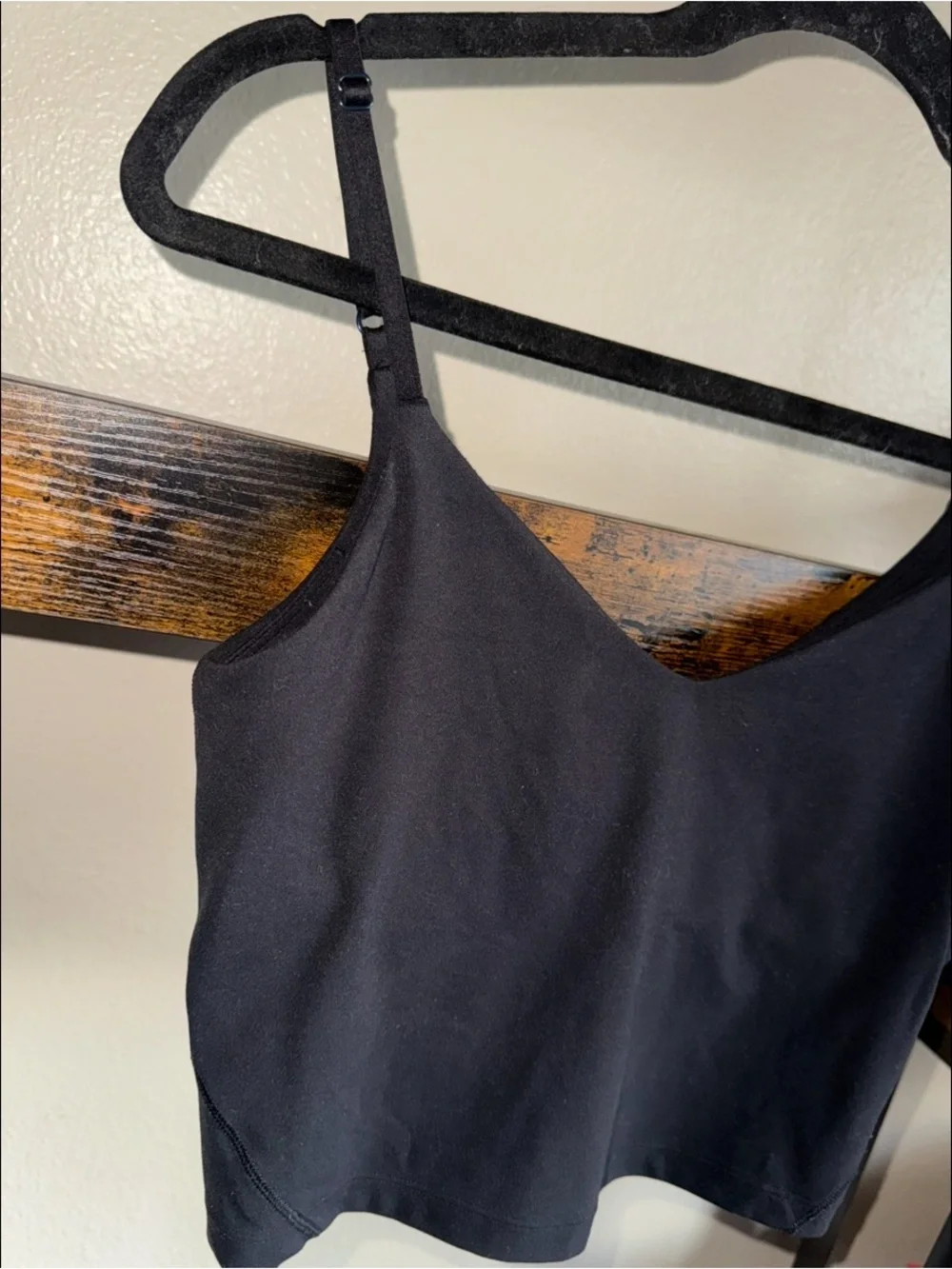 lululemon Align™ Cropped Cami Tank Top *Light Support, A/B in Black, Size: 8